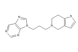 5-(3-purin-9-ylpropyl)-6,7-dihydro-4H-thieno[3,2-c]pyridine