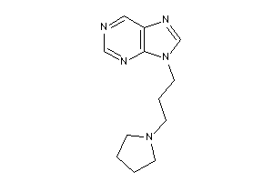 9-(3-pyrrolidinopropyl)purine