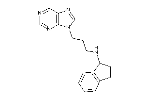 Indan-1-yl(3-purin-9-ylpropyl)amine