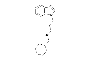 Cyclohexylmethyl(3-purin-9-ylpropyl)amine