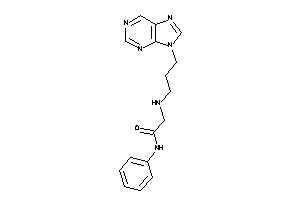 N-phenyl-2-(3-purin-9-ylpropylamino)acetamide