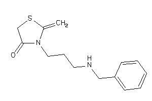 3-[3-(benzylamino)propyl]-2-methylene-thiazolidin-4-one