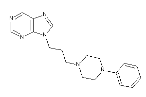 9-[3-(4-phenylpiperazino)propyl]purine