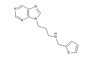 3-purin-9-ylpropyl(2-thenyl)amine