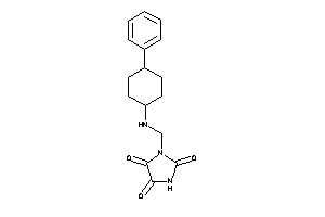 1-[[(4-phenylcyclohexyl)amino]methyl]imidazolidine-2,4,5-trione