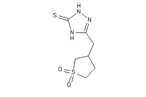 Image of 3-[(1,1-diketothiolan-3-yl)methyl]-1,4-dihydro-1,2,4-triazole-5-thione
