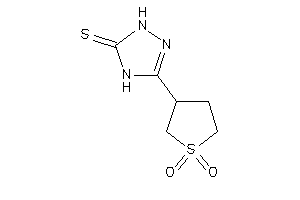 3-(1,1-diketothiolan-3-yl)-1,4-dihydro-1,2,4-triazole-5-thione