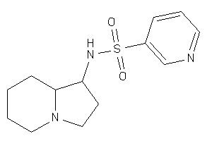 N-indolizidin-1-ylpyridine-3-sulfonamide