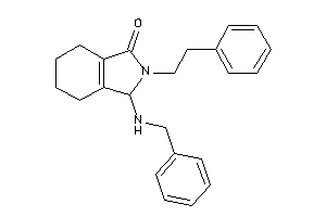 3-(benzylamino)-2-phenethyl-4,5,6,7-tetrahydro-3H-isoindol-1-one