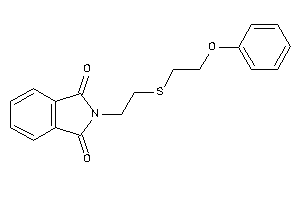 2-[2-(2-phenoxyethylthio)ethyl]isoindoline-1,3-quinone