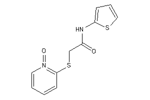 2-[(1-keto-2-pyridyl)thio]-N-(2-thienyl)acetamide