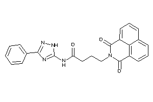 4-(diketoBLAHyl)-N-(3-phenyl-1H-1,2,4-triazol-5-yl)butyramide