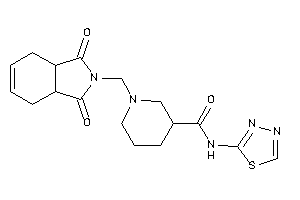 1-[(1,3-diketo-3a,4,7,7a-tetrahydroisoindol-2-yl)methyl]-N-(1,3,4-thiadiazol-2-yl)nipecotamide