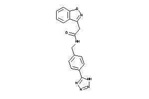 2-indoxazen-3-yl-N-[4-(1H-tetrazol-5-yl)benzyl]acetamide