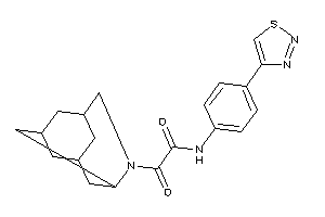 2-keto-N-[4-(thiadiazol-4-yl)phenyl]-2-BLAHyl-acetamide