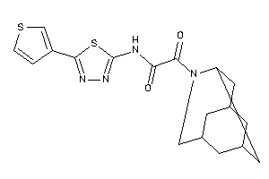 2-keto-N-[5-(3-thienyl)-1,3,4-thiadiazol-2-yl]-2-BLAHyl-acetamide