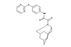 2-keto-N-[4-(2-pyrimidyloxy)phenyl]-2-BLAHyl-acetamide