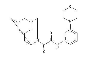 2-keto-N-(3-morpholinophenyl)-2-BLAHyl-acetamide