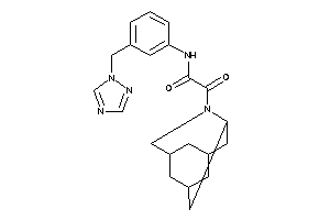 2-keto-N-[3-(1,2,4-triazol-1-ylmethyl)phenyl]-2-BLAHyl-acetamide