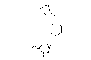 3-[[1-(2-furfuryl)-4-piperidyl]methyl]-1,4-dihydro-1,2,4-triazol-5-one