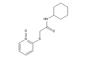 N-cyclohexyl-2-[(1-keto-2-pyridyl)thio]acetamide