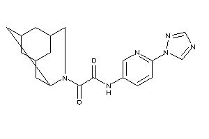 2-keto-N-[6-(1,2,4-triazol-1-yl)-3-pyridyl]-2-BLAHyl-acetamide