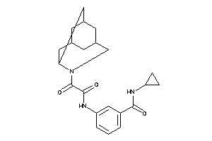 N-cyclopropyl-3-[(2-keto-2-BLAHyl-acetyl)amino]benzamide