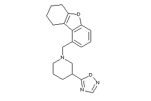 5-[1-(6,7,8,9-tetrahydrodibenzofuran-1-ylmethyl)-3-piperidyl]-1,2,4-oxadiazole