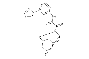 2-keto-N-(3-pyrazol-1-ylphenyl)-2-BLAHyl-acetamide