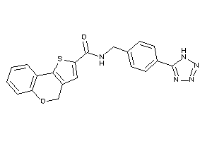 Image of N-[4-(1H-tetrazol-5-yl)benzyl]-4H-thieno[3,2-c]chromene-2-carboxamide