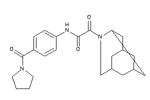 2-keto-N-[4-(pyrrolidine-1-carbonyl)phenyl]-2-BLAHyl-acetamide