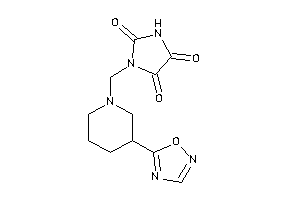 1-[[3-(1,2,4-oxadiazol-5-yl)piperidino]methyl]imidazolidine-2,4,5-trione