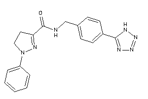 1-phenyl-N-[4-(1H-tetrazol-5-yl)benzyl]-2-pyrazoline-3-carboxamide