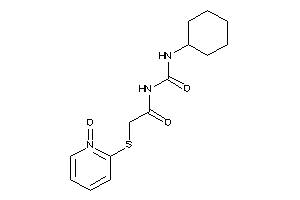 N-(cyclohexylcarbamoyl)-2-[(1-keto-2-pyridyl)thio]acetamide