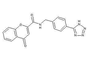 4-keto-N-[4-(1H-tetrazol-5-yl)benzyl]chromene-2-carboxamide