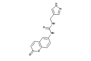 1-(2-ketochromen-6-yl)-3-(1H-pyrazol-4-ylmethyl)urea