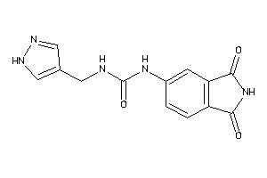 1-(1,3-diketoisoindolin-5-yl)-3-(1H-pyrazol-4-ylmethyl)urea