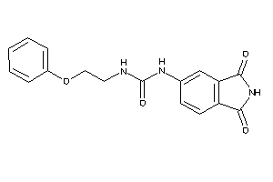 1-(1,3-diketoisoindolin-5-yl)-3-(2-phenoxyethyl)urea