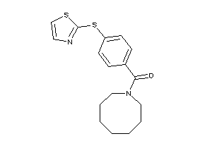 Azocan-1-yl-[4-(thiazol-2-ylthio)phenyl]methanone