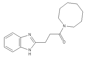 1-(azocan-1-yl)-3-(1H-benzimidazol-2-yl)propan-1-one