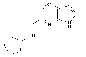 Cyclopentyl(1H-pyrazolo[3,4-d]pyrimidin-6-ylmethyl)amine