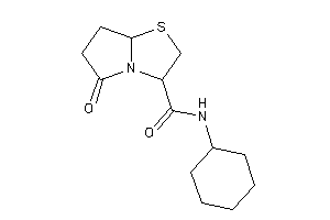 N-cyclohexyl-5-keto-3,6,7,7a-tetrahydro-2H-pyrrolo[2,1-b]thiazole-3-carboxamide