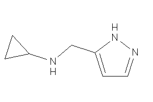 Cyclopropyl(1H-pyrazol-5-ylmethyl)amine