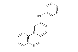 2-(2-ketoquinoxalin-1-yl)-N-(3-pyridyl)acetamide