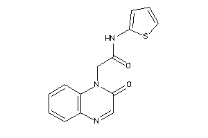 2-(2-ketoquinoxalin-1-yl)-N-(2-thienyl)acetamide