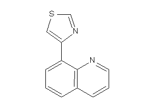 4-(8-quinolyl)thiazole