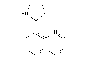 2-(8-quinolyl)thiazolidine