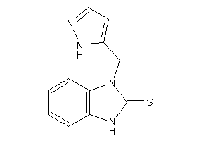 3-(1H-pyrazol-5-ylmethyl)-1H-benzimidazole-2-thione