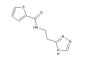 N-[2-(4H-1,2,4-triazol-3-yl)ethyl]thiophene-2-carboxamide