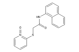 2-[(1-keto-2-pyridyl)thio]-N-(1-naphthyl)acetamide